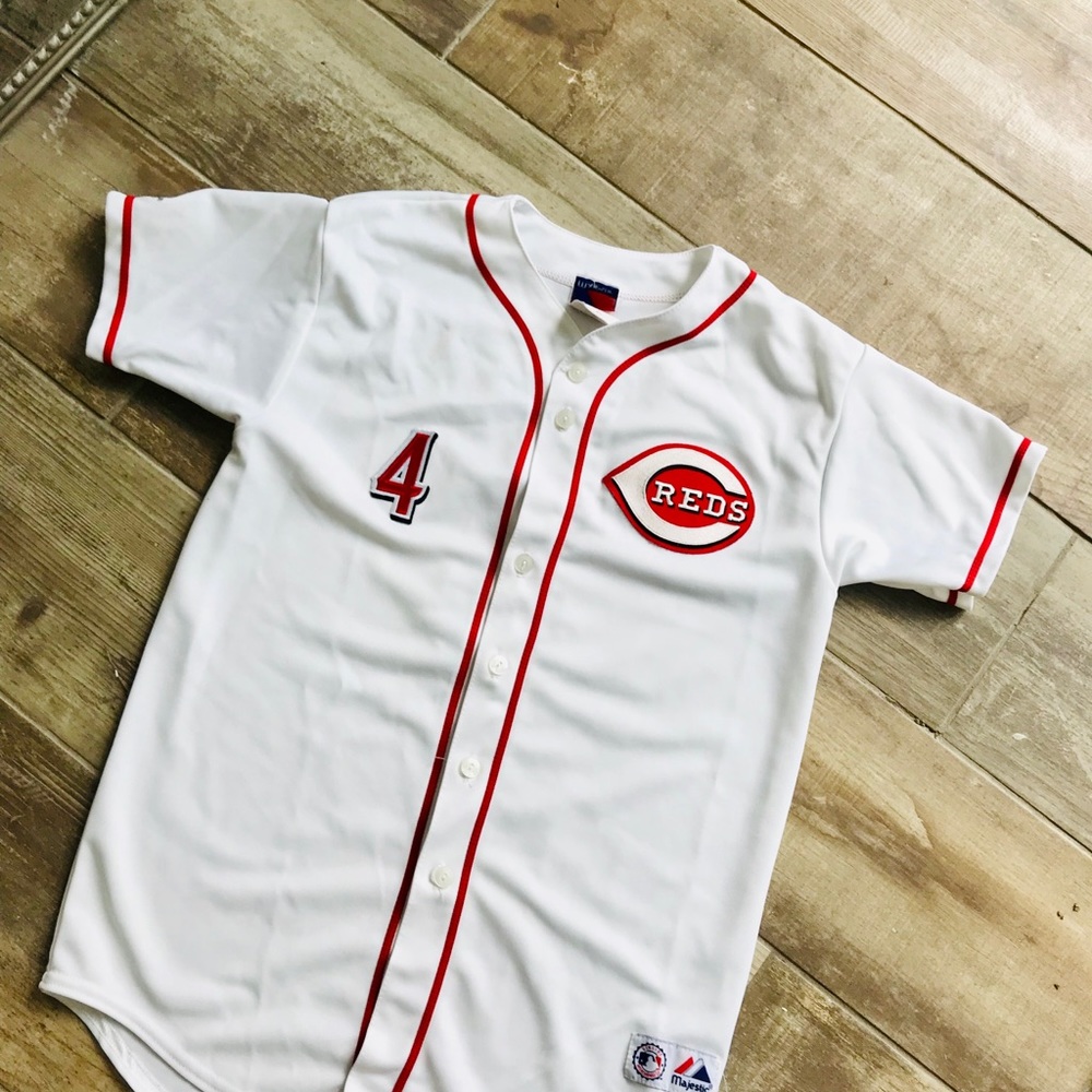 Official Cincinnati Reds Jersey kids xl